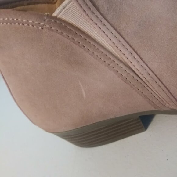 Wonder Nation women's size 5 pink faux suede ankle boots - Picture 13 of 16